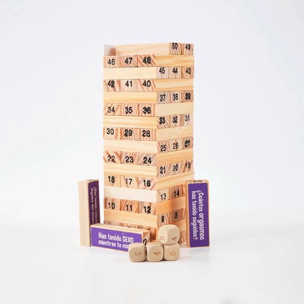Juego Jenga Picante - Imagen 2